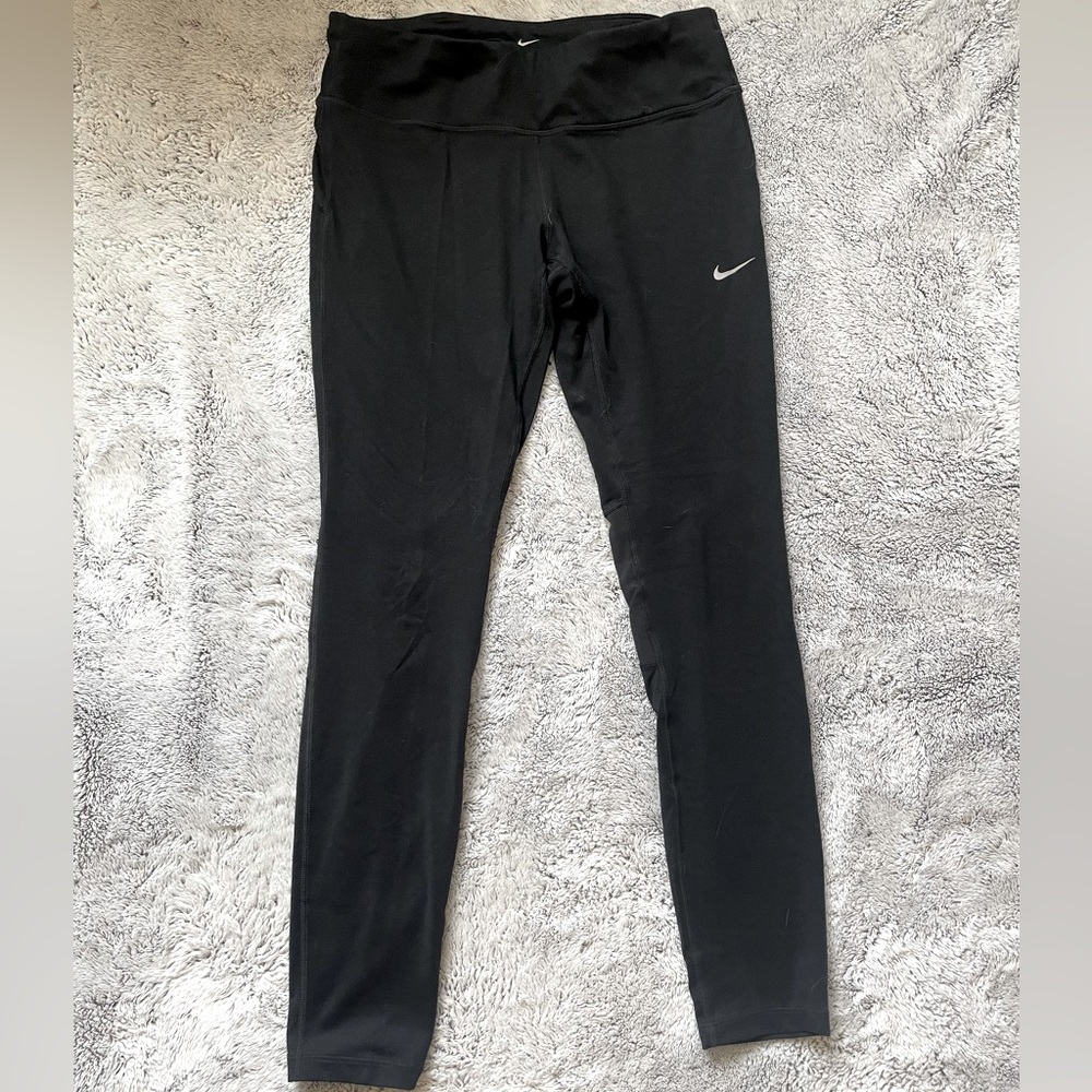 Nike Dri-Fit Draw String Black Leggings!